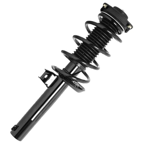 Detroit Axle - 2 Front Struts for Volkswagen 09-17 Tiguan 17-18 Tiguan Limited, 2009 2010 2011 2012 2013 2014 2015 2016 2017 Struts with Coil Spring Assembly Replacement Suspension Ready Struts Shocks - size: 11090x2/Pair