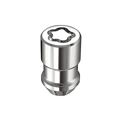 McGard 24137 Chrome Cone Seat Wheel Locks (M12 x 1.5 Thread Size) - Set of 4 - color: Chrome