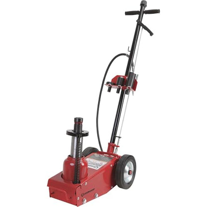 Strongway 35-Ton Quick Lift Air/Hydraulic Service Floor Jack | Quick setup, controlled vehicle service, heavy shop use, stable positioning, durable steel construction - size: 35 Ton