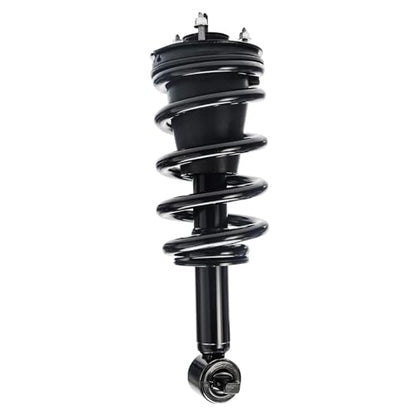 Detroit Axle - 4WD 4pc Strut Shock Kit for 2014-2018 Chevrolet Silverado 1500 GMC Sierra 1500, 2019 Silverado 1500 LD Sierra 1500 Limited, 2 Front Struts & Coil Spring 2 Rear Shock Absorbers - size: 4AQ47171/Shock Kit
