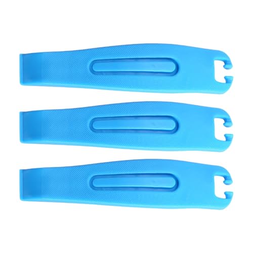 Cycle Tire Levers Compact Portable Ergonomic Rim Safe Scratch Free | Cycle Tyre Repair Tool for Road Mountain Bike Bicycle Cycling Outdoor Quick Removal Repair Maintenance Tool Kit Compact - color: B