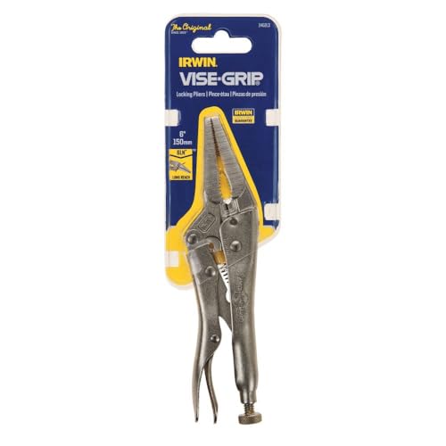 Irwin Vise-Grip Locking Pliers, Original, Long Nose, 6 In