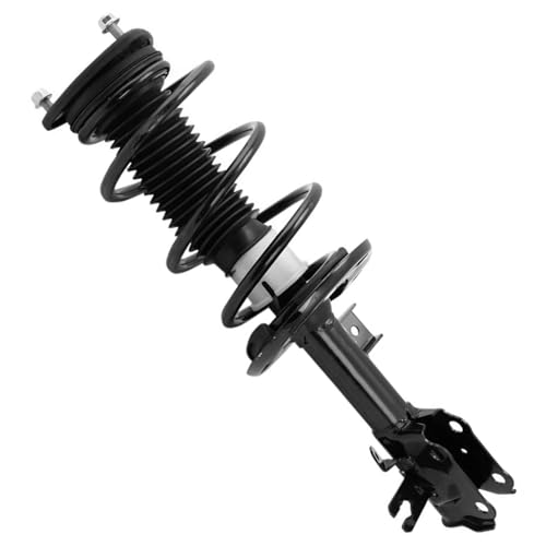 Detroit Axle - 2 Front Struts for 2014 2015 2016 2017 2018 Mazda 3, Struts with Coil Spring Assembly Replacement Suspension - size: SR4510_SR4511/Pair