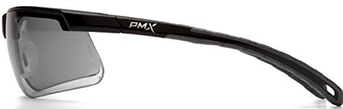 Pyramex Ever-Lite Lightweight Safety Glass Indoor/Outdoor Mirror Lens - color: Light Gray H2max Anti-fog Lens/ Black Frame