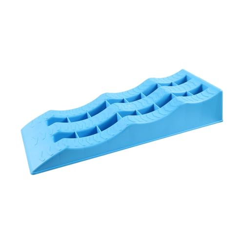 2 Pieces Automotive Leveling Ramps 3 Steps 61x21.3x12cm Easy to Install