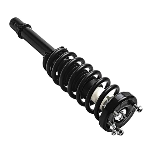 Detroit Axle - 4pc Front Struts for 2004-2008 Acura TSX, 2 Struts w/Coil Spring Assembly 2 Sway Bar End Links 2005 2006 2007 Replacement Quick Install Ready Strut Shocks Assembly - size: 4QS47298/ sway kit