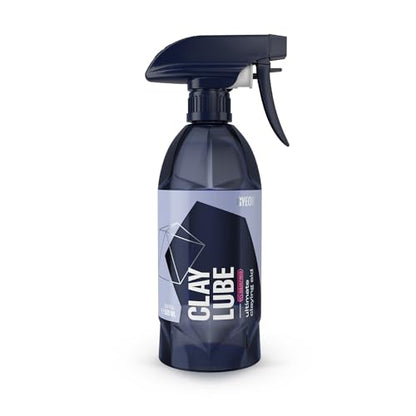 Gyeon ClayLube Ultra Slick Clay Bar Lubricant for Paint Prep Coating 500ml | Ultra-slick clay lubricant gives clay bars, mitts, and discs the glide needed to lift bonded fallout without marring paint.