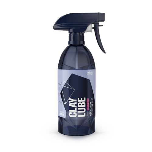 Gyeon ClayLube Ultra Slick Clay Bar Lubricant for Paint Prep Coating 500ml | Ultra-slick clay lubricant gives clay bars, mitts, and discs the glide needed to lift bonded fallout without marring paint.
