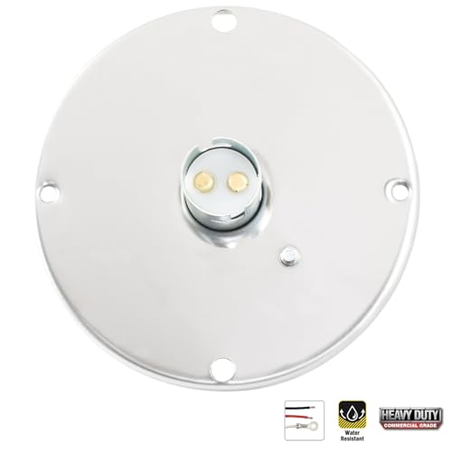 GG Grand General 79777 Stainless Steel #1157 Bulb Holder for GG Watermelon Glass Lens Kit with 2 Wire & Wire Plug - style: 1157 Bulb Base