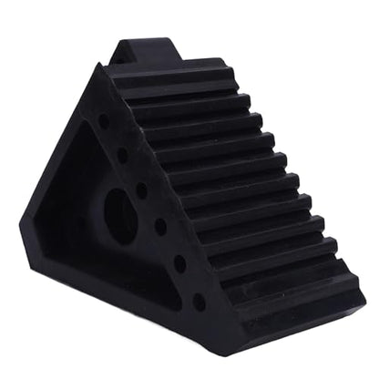 Tbest Heavy Duty Rubber Wheel Chock Weather - Anti Slip TIRE Block for Vehicle Parking