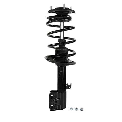 Detroit Axle - 1.8L Front Struts Kit for 2014 2015 2016 2017 2018 2019 Toyota Corolla, 2 Struts and Coil Spring 2 Stabilizer Sway Bar End Links Replacement Suspension Strut Shock - size: 4QS47058-V1/ sway kit