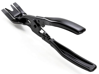 1PCS Car Clip Pliers Tool, Panel Clip Pliers Set Fastener Remover, Auto Retainer Clip Trim Rivet Removal Tool, Auto Door Car Upholstery Trim Clip Removal Tool (Black) - color: Black - 1 Pcs Clip Removal Plier