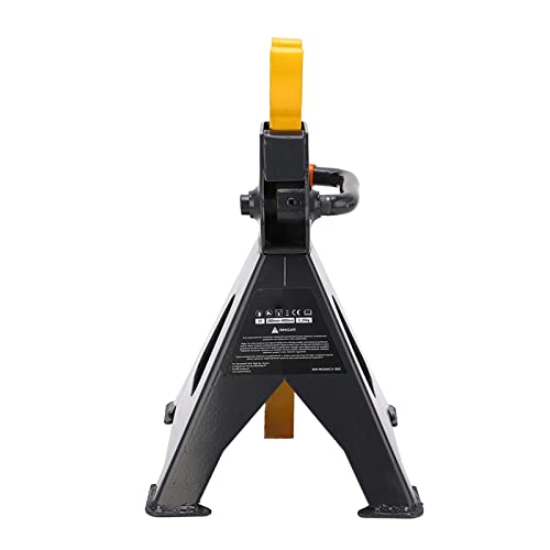 3-Ton Jack Stands - Heavy Duty Ratcheting Car Lift Stands for Cars, SUVs, Trucks, RVs, and Trailers