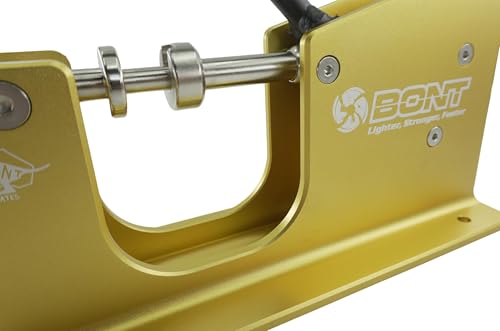Bont Skates - Aluminum Bearing Press Puller - Fits up to 125mm Wheels - Inline Speed Skating Racing Scooter - color: Gold V2
