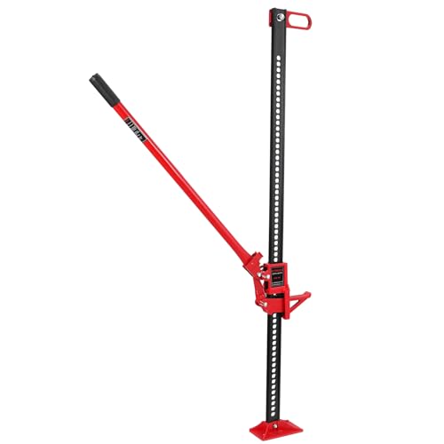 Garvee 60" Off Road Recovery Jack, 3.2 Ton (7000 Lb) High Lift Utility Jack for 4x4, SUV, UTV, ATV – Heavy Duty Trail Jack for Overlanding, Vehicle Recovery & Outdoor Adventure - size: 60 Inch, style: Flat-7000lb