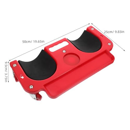 Alipis Mechanic Floor Pad with Rolling Wheels - Car Repair Kneeling Cushion - Knee Pads for Construction - Kneeling Mat for Tile Work