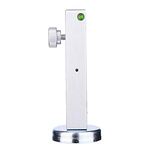 Magnetic Gauge Tool Universal Adjustable Magnetic Mounting Car Wheel Hub Alignment Tool for Camber Caster Measurement Wheel Maintenance -5 to 5 Degree Adjustment Range