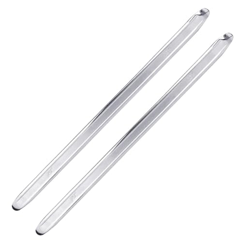 2pcs 50cm/20in Tire Iron Spoons, Heavy Duty Tire Lever Bar Bead Lifting Tool Tires Changer Removal Tool Changing Set for Cars Dirtbike Motorcycles for Tires Charger Machine
