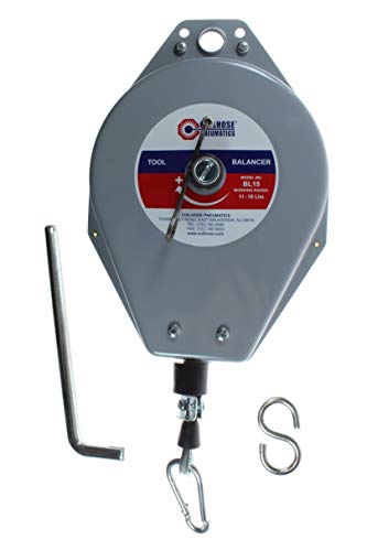 Coilhose Pneumatics BL15 Heavy Duty Mechanical Tool Balancer, 11 - 19 Pound Load Capacity - size: 11-19 LBS