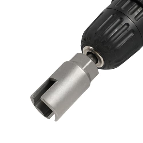 2PCS Power Wing Nut Driver Set, Wing Nut Drill Bit Socket Wrenches Tools Set,1/4" Quick Connect Hex Shank for Panel Wing Nuts, Screws Eye, C Hook Bolt,Q-Hanger,Wire Twisting