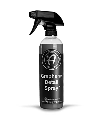 Adam's Polishes Graphene Detail Spray (16 Fl Oz) - Extend Protection of Waxes, Sealants, & Coatings | Waterless Detailer For Car Detailing | Clay Bar, Drying Aid, Add Ceramic Graphene Protection - size: 16 Fl Oz (Pack of 1)