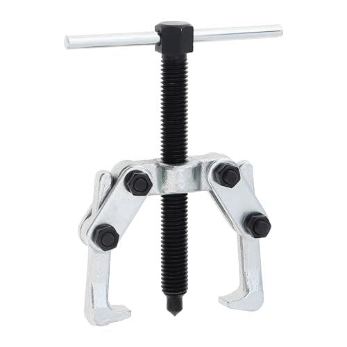 ChgImposs 2.36 Inch 2-Jaw Gear Puller, High Carbon Steel Heavy-Duty Bearing & Pulley Remover, Adjustable 10-65mm Jaw Spread, 1T Capacity - size: 10-60mm