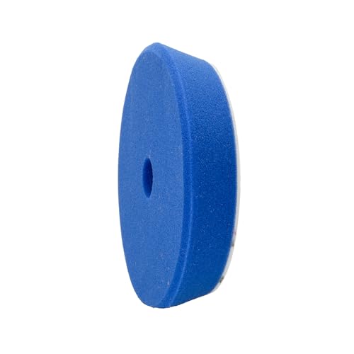 Maxshine 6” Universal High Pro Cutting Foam Pad – Compatible with DA & Rotary Polishers – Professional Detailing Pad for Swirl & Oxidation Removal – Washable & Reusable – Hook & Loop Backing - size: 6", style: Cut