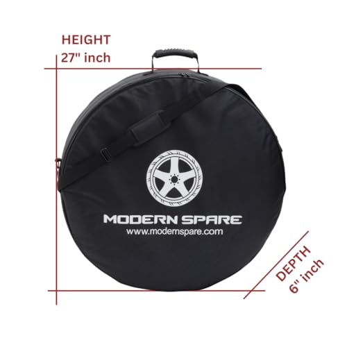 Modern Spare Complete Compact Spare Tire Kit With Carrying Case - Fits 2017-2024 MINI Countryman - size: Complete Kit w/ Carrying Case