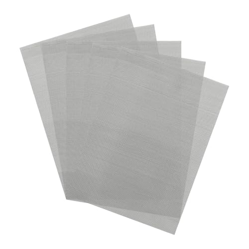 5 PCS Plastic Welding Mesh, Stainless Steel Wire Mesh Screen for Car Bumper Repair, Thermoplastic Repairs Weld Kit for Window Screen Fireplace Net, Universal Car Accessories