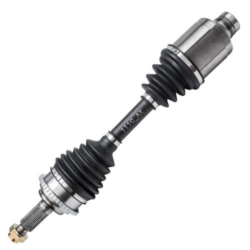 Detroit Axle - Front 4pc Steering Knuckles CV Axles for 06-09 Ford Fusion Mercury Milan, 06 Lincoln Zephyr, 2 CV Axle Shafts 2 Steering Knuckles & Wheel Bearing Hubs 2006 2007 2008 2009 Replacement - size: 4UX47643/Kit