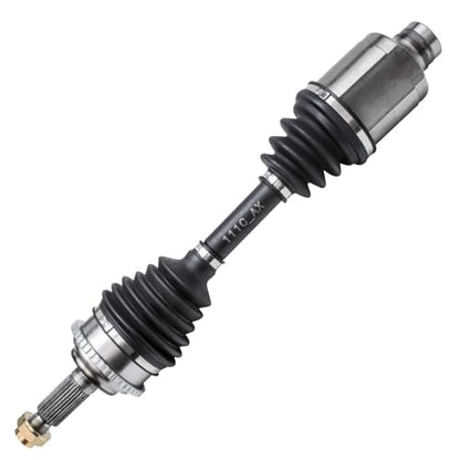 Detroit Axle - Front 4pc Steering Knuckles CV Axles for 06-09 Ford Fusion Mercury Milan, 06 Lincoln Zephyr, 2 CV Axle Shafts 2 Steering Knuckles & Wheel Bearing Hubs 2006 2007 2008 2009 Replacement - size: 4UX47643/Kit