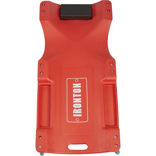 Ironton Low-Profile Creeper, 280-Lb. Capacity, 40in. L | Controlled lifting, Shop and garage use, Stable support, Easy positioning, Durable steel construction