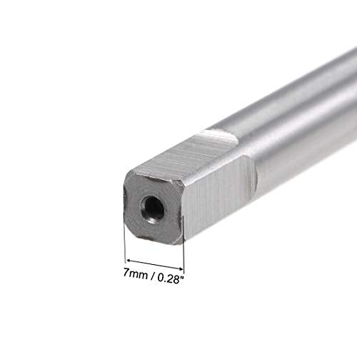uxcell Metric Machine Tap Left Hand M12 Thread 1 Pitch H2 4 Flutes High Speed Steel Screw Thread Taps Tapping Tool - size: M12x1