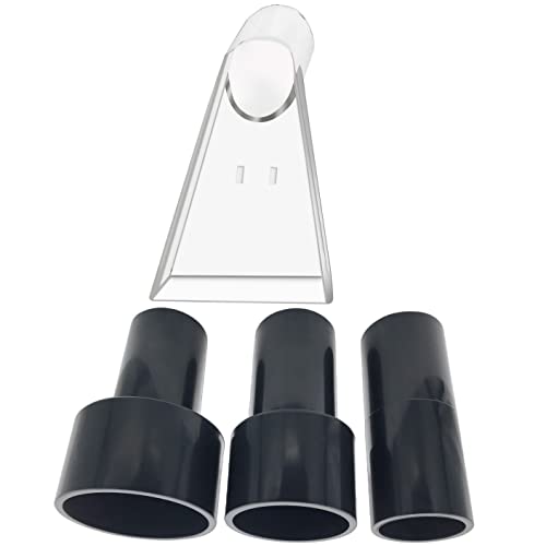 TunaMax Universal Work with All Shop Vacs with 2-1/2" & 1-7/8" &1-1/4" Adapters Extractor Attachment for Upholstery & Carpet Cleaning & Auto Detailing, Extraction Accessory for Wet Vacuum Cleaners - size: Small
