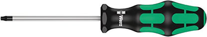 Wera 05028062001 367/6 TORX® Screwdriver set Kraftform Plus and rack, 6 pieces - size: TX10x80mm, TX15x80mm, TX20x100mm, TX25x100mm, TX30x115mm, TX40x140mm