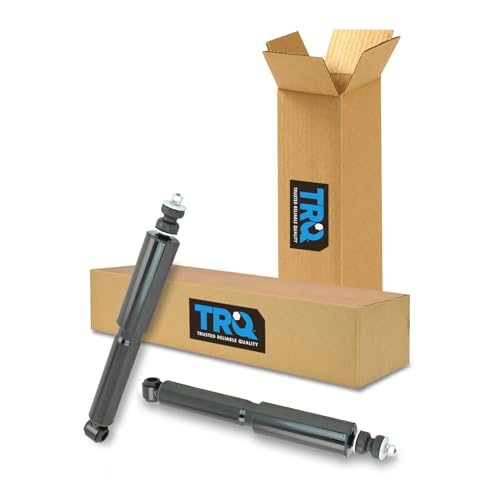 TRQ Front Shock Absorber Set Compatible with 1989-1990 Ford Bronco II 1991-1994 Explorer 1989-1997 Ranger 1994-1997 Mazda B2300 1994-1996 B3000 B4000 Navajo - style: SBA60186