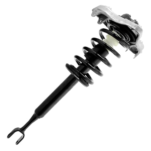 Detroit Axle - Front Struts for 2002-2008 Audi A4 Quattro, 2003 2004 2005 2006 2007, Complete Struts with Coil Spring Assembly Replacement - size: 11070x2/Pair