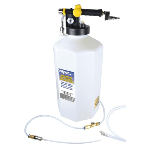 Mityvac MV7120 Fluid Extractor Dispenser for Evacuating, Topping-Off, Refilling Reservoirs or Bleeding Hydraulic Brake/Clutch Systems, 5.3 Gallon, 120 PSI, Compressed Air, Vacuum or Positive Pressure - style: MV7120