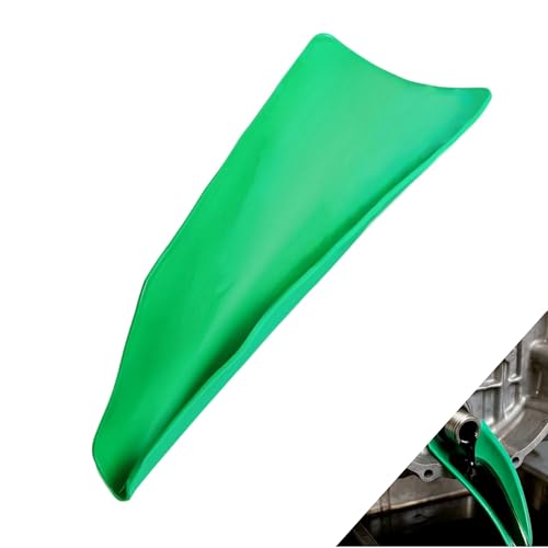 Flexible Silicone Oil Funnel for Oil Change | Reusable Moldable Drain Tool, Spill-Free Filling and Draining for Car, Motorcycle, Truck, Lawnmower Mechanics