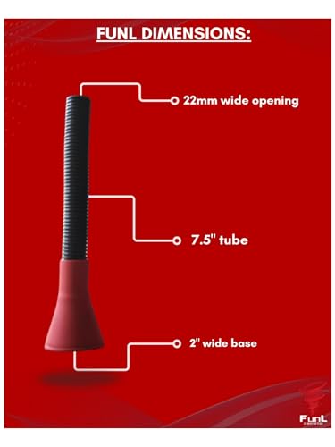 Stretchable Automotive Funnel 3-Pack – Universal Spill-Proof Flexible NBR Funnel for Oil, Gas, Coolant & Fluid Transfers – Chemical-Resistant, Compact & Reusable Car Maintenance Tool