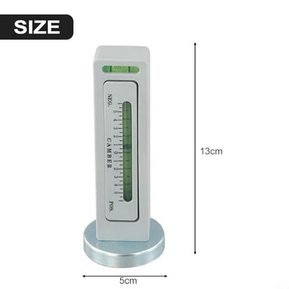 Car Magnetic Alignment Camber Gauge, Car Wheel Alignment, Four Wheel Positioning Level Adjustment Tool Aluminium Alloy for Disc Brakes