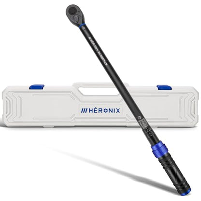 1/2-Inch Drive Click Torque Wrench, 30-300 ft-lb (40.7-406.8 Nm), ±3% Accuracy 72-Tooth Dual-Direction Ratchet, Mechanical Hand Tool for Lug Nuts, Tire Change, Truck & Auto Maintenance - size: 1/2" DR.『30-300 FT.LB』