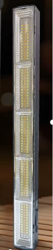 Magnetic Light Bar, Rechargeable LED Work Light with Hooks, 7500mAh Cordless Portable Lamp for Under Cabinet, Garage, Car Repair, Workshop & Emergency (1, Black)