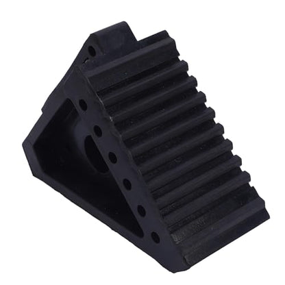 Tbest Heavy Duty Rubber Wheel Chock Weather - Anti Slip TIRE Block for Vehicle Parking