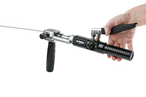 ARES 18010 - Universal Hydraulic Flaring Tool Set - Create 45 Degree Single or Double Flares, ISO and DIN Bubble Flares, Push Connect Flares and GM Fuel Line Flares - size: Universal Hydraulic Flaring Tool
