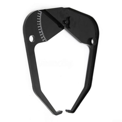 Rim Width Caliper Tire Balancer Measuring Tool for Wheel Rim Width Measurement, Plastic Construction with Bright White Numbers for Easy Reading, Portable Design for Auto