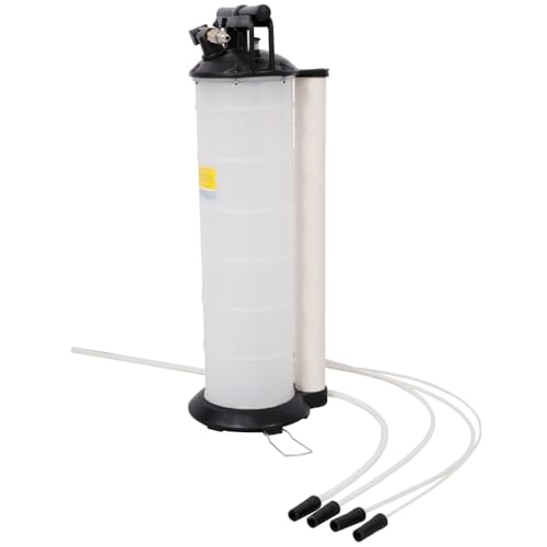 Pneumatic/Manual Oil Extractor Pump, Oil Changer Vacuum Fluid Evacuator Extractor for Automotive Fluids Vacuum Evacuation (7L) - size: 7L