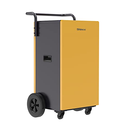 Shinco Commercial Dehumidifiers with Pump, 200 Pints Industrial Dehumidifier for Crawl Spaces, Basements Warehouse and Large Spaces up to 8,000 Sq Ft - color: 8,000 Sq.Ft.