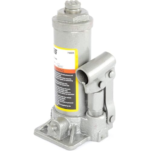 JEGS Bottle Jack | 2-Ton Capacity | Lift Height from 7 1/2 to 11 7/8 inches | Lift Height with Extension Screw is 14 1/2