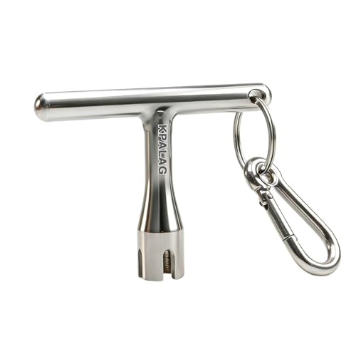 304 Stainless Steel Bottle Jack Release Pressure Wrench, Bottle Jack Pressure Relief Valve Wrench, Hydraulic Jack Valve Release Tool Compatible with 12-Ton 20-Ton Presses